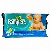 Pampers Салфетки влажные Baby Fresh 64х3 шт.