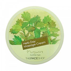 The Face Shop Крем массажный с экстрактом полыни Herb Day Massage Cream 150 мл