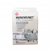 Лейкопластырь бактерицидный набор влагостойкий 20 шт. Мультипласт Лейкопластырь бактерицидный набор влагостойкий 20 шт. Мультипласт