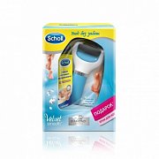 Scholl Набор Пилка электрическая роликовая для стоп+ Крем для ног питательный 60 мл