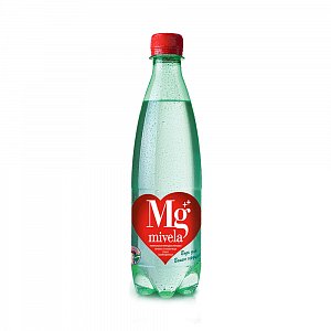 Вода Мивела Mg+ минеральная газированная 0,5л бутылка пэт