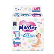 Merries Подгузники р.M 6-11 кг 22 шт. Merries Подгузники р.M 6-11 кг 22 шт.