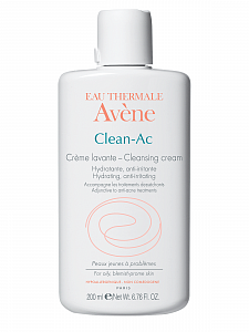 Avene Clean-Ac Крем-гель для лица Очищающий 200 мл