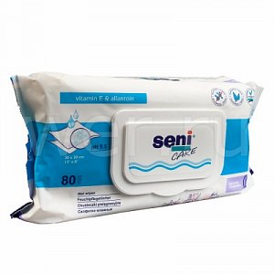 Seni Кеа Салфетки влажные с витамином е и аллантоином 80 шт.