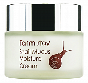 FarmStay Крем увлажняющий с экстрактом улитки Snail Mucus Moisture Cream 50 г FarmStay Крем увлажняющий с экстрактом улитки Snail Mucus Moisture Cream 50 г