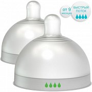 Adiri Соска для Бутылочки NxGen 1 шт. быстрый поток от 9 мес.