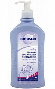 Sanosan Baby Молочко увлажняющее перед сном 500 мл