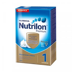 Nutrilon 2 Premium Молочная смесь с 6 мес. 350 г картонная упаковка