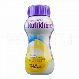Нутридринк специализированное питание со вкусом ванили 200 мл