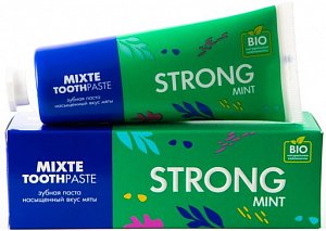 Зубная паста Мята, насыщенный вкус 100 г Mixte Classic Strong Mint