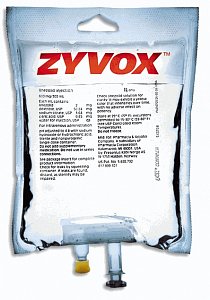 Зивокс раствор для инфузий 2 мг/мл пакет одноразовый 100 мл 10 шт.