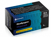 Ивабрадин Медисорб таблетки покрытые пленочной оболочкой 5 мг 56 шт. Ивабрадин Медисорб