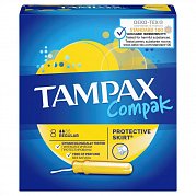 Tampax Тампоны Compak Regular 8 шт.