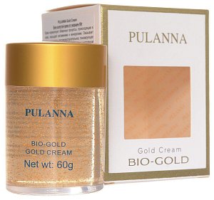 Pulanna Bio Gold Крем для лица от морщин золотой 60 г