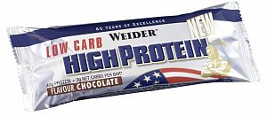 40% Low Carb High Protein Bar Weider 100 г шоколад протеиновый батончик