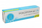 Троксерутин ДС гель для наружного применения 2% туба 30 г Троксерутин ДС гель для наружного применения 2% туба 30 г