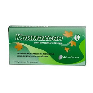 Климаксан гомеопатический таблетки для рассасывания 40 шт. гомеопатические