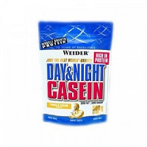 Weider day&night casein Ваниль-крем пакет 500 г