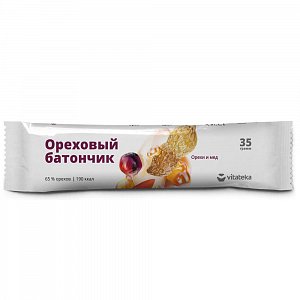 Vitateka Батончик мюсли Орех с медом и витамином С 35 г