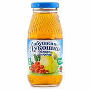 Бабушкино лукошко Сок яблоко и шиповник с 5 мес. 200 мл