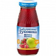 Бабушкино лукошко Сок яблоко и малина с 5 мес. 200 мл