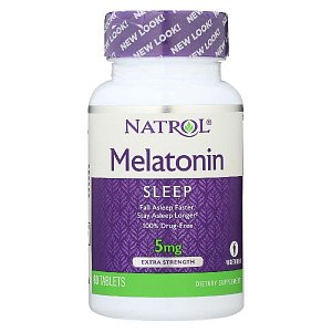 Natrol Мелатонин таблетки 5 мг 60 шт. (БАД)