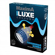 Luxe Maxima Презерватив Глубинная бомба 1 шт.