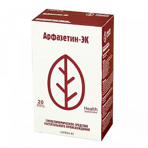 Арфазетин-ЭК сбор растительный фильтр-пакеты 2 г 20 шт. Здоровье