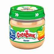 Спелёнок Пюре Банан с 6 мес. 80 г