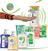 Dettol Мыло жидкое для рук 250 мл Запасной блок для диспенсера
