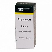 Корвалол капли для приема внутрь 25 мл Корвалол