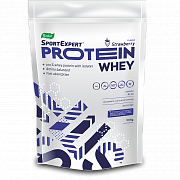 СпортЭксперт Протеин сывороточный порошок пакет 908 г 30 порций Клубника СпортЭксперт Протеин сывороточный порошок пакет 908 г 30 порций Клубника