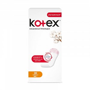 Kotex Прокладки ежедневные дышащие Normal 20 шт.
