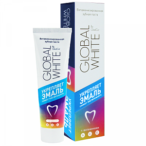 Global White Зубная паста Витаминизированная 100 мл