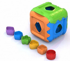 Нордпласт Логическая игрушка Кубик 784 7 предметов