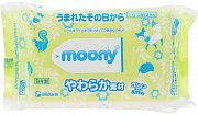 Moony Салфетки влажные мягкие для детей запасной блок 80 шт.