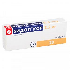БидопКор таблетки 2,5 мг 28 шт.