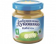Бабушкино лукошко Пюре кабачок с 4 мес. 100 г