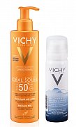 Vichy Capital Ideal Soleil Набор Молочко SPF50 200мл+Термальная вода 50мл Vichy Capital Ideal Soleil Набор Молочко SPF50 200мл+Термальная вода 50мл