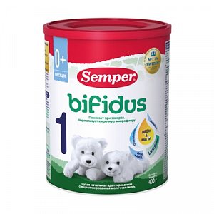Semper Bifidus 1 Молочная смесь с рождения 400 г