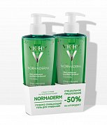Vichy Набор Normaderm Гель глубоко очищающий для умывания 200 мл 2 шт.