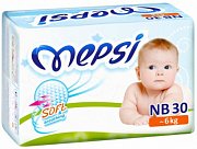 Mepsi Подгузники с рельефным слоем до 6 кг 30 шт. Mepsi Подгузники с рельефным слоем до 6 кг 30 шт.
