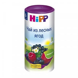 Hipp Чай детский Лесная ягода с 6 мес. 200 г