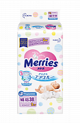 Merries Подгузники для детей с малым весом NB р.XS 3 кг 38 шт. Merries Подгузники для детей с малым весом NB р.XS 3 кг 38 шт.