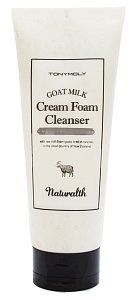 Tony Moly Пенка увлажняющая на основе козьего молока Naturalth Goat Milk Cream 2 200 мл