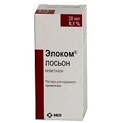 Элоком Лосьон раствор для наружного применения 0,1% флакон-капельница 30 мл