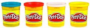 Play-Doh 22114 9213 набор пластилина 4 баночки (голубой, белый,желтый,розовый)