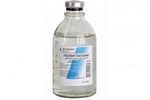 Полиглюкин раствор для инфузий 60 мг/мл флакон 400 мл Биохимик