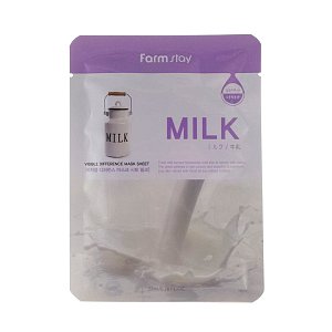 FarmStay Маска тканевая для лица с молочныи протеинами 23 мл