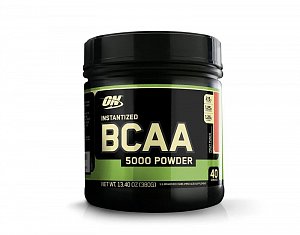 Optimum Nutrition BCAA 5000 Powder Аминокислоты порошок 380 г Фруктовый пунш